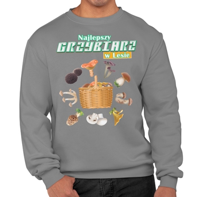 BLUZA grzyby NAJLEPSZY GRZYBIARZ
